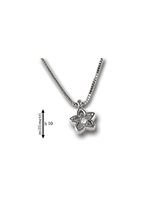 Collana Gemoro Donna in Oro bianco Diamante 0.02 Ct PB1339BIA - PB1339BIA